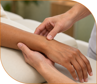 examining arm