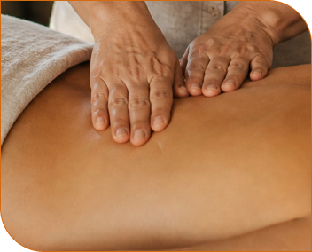 woman providing massage services